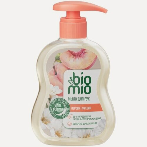 Изображение товара Жидкое мыло Biomio BIO-SOAP с маслом персика, 300 мл