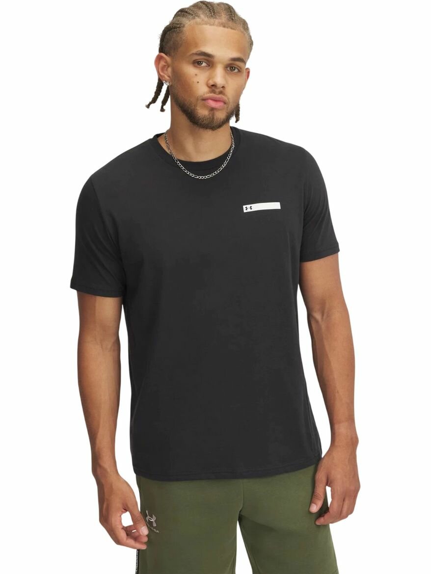 Футболка Under Armour UA M LC STRIP LOGO SS
