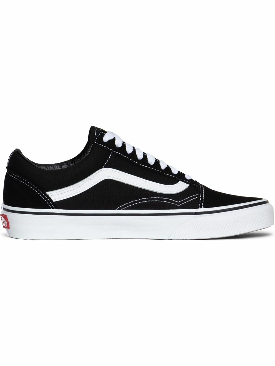 Кеды VANS UA Old Skool, полнота F, размер 4 US, черный/белый