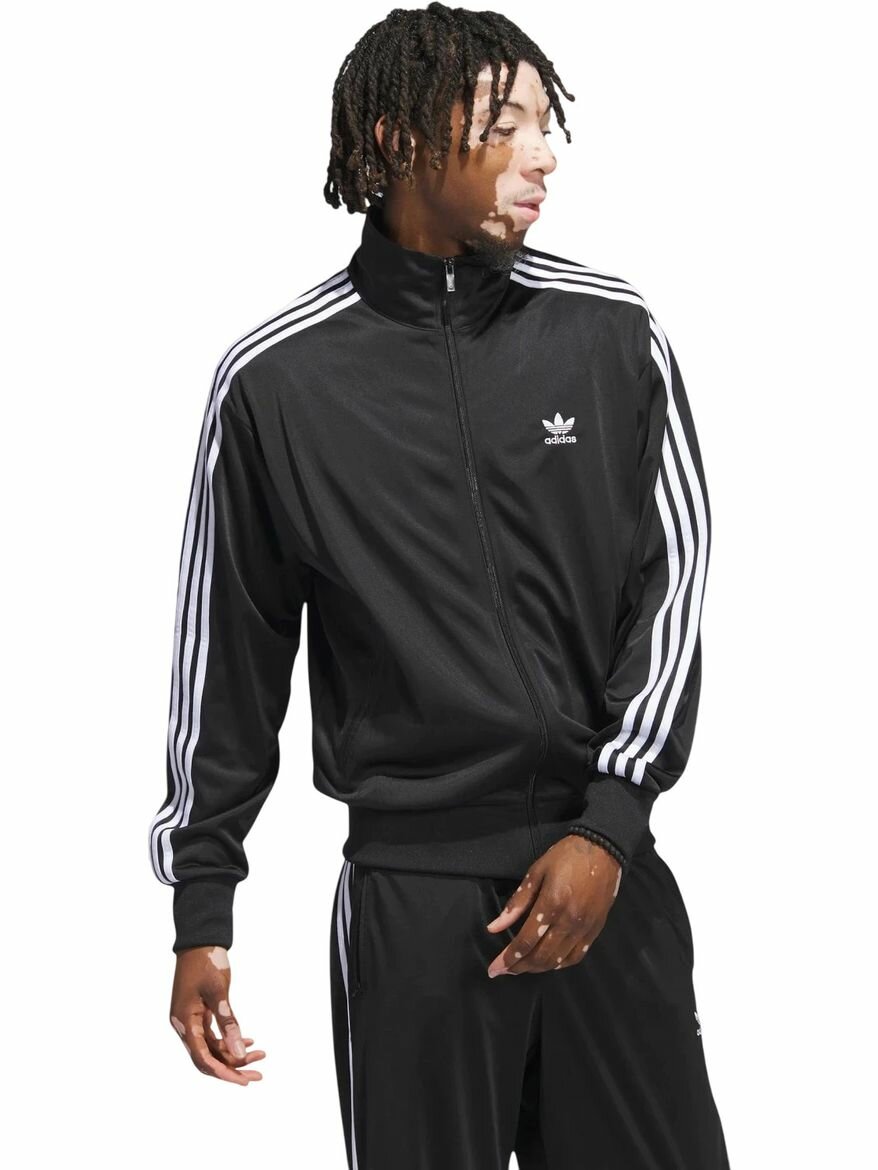 Олимпийка adidas Adicolor Classics Firebird Track Jacket, размер XL INT, , черный
