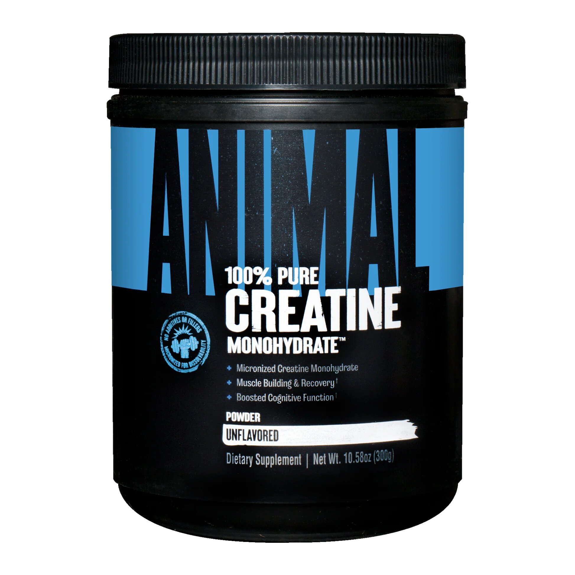 Креатин Universal Nutrition Animal Creatin Monohydrat, порошковый, 300 г