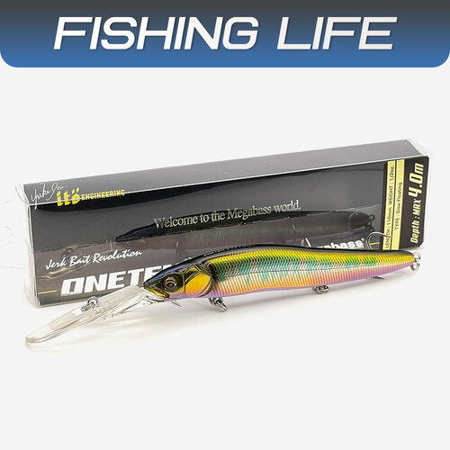 Воблер Megabass ONETEN R+3 (110мм, 14гр, slow floating) - WAGIN OIKAWA
