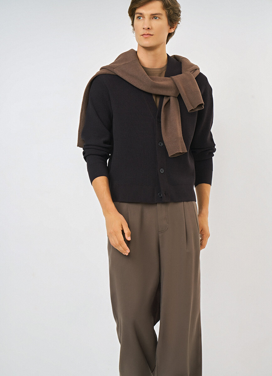 Кардиган O'STIN, размер XL, Шоколадный