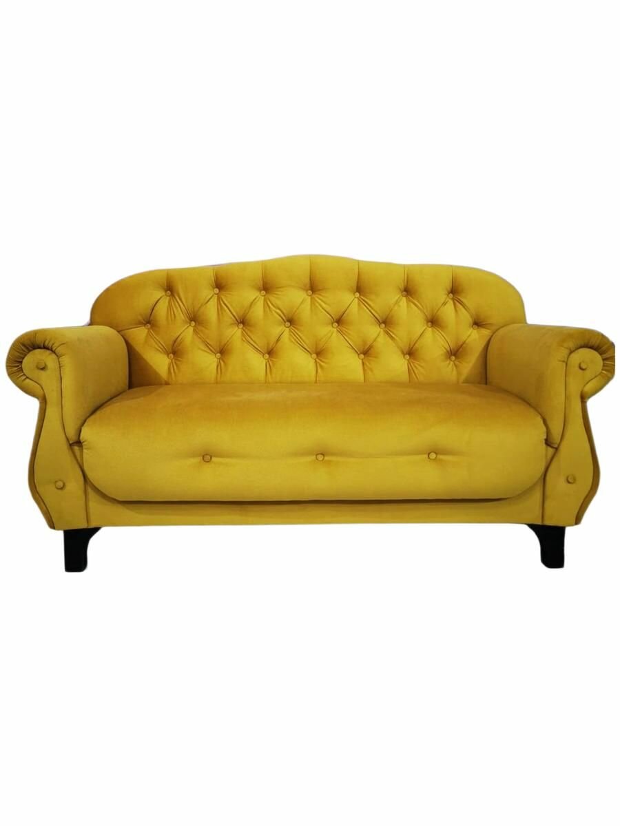 Диван Честерфилд 160 см оливковый