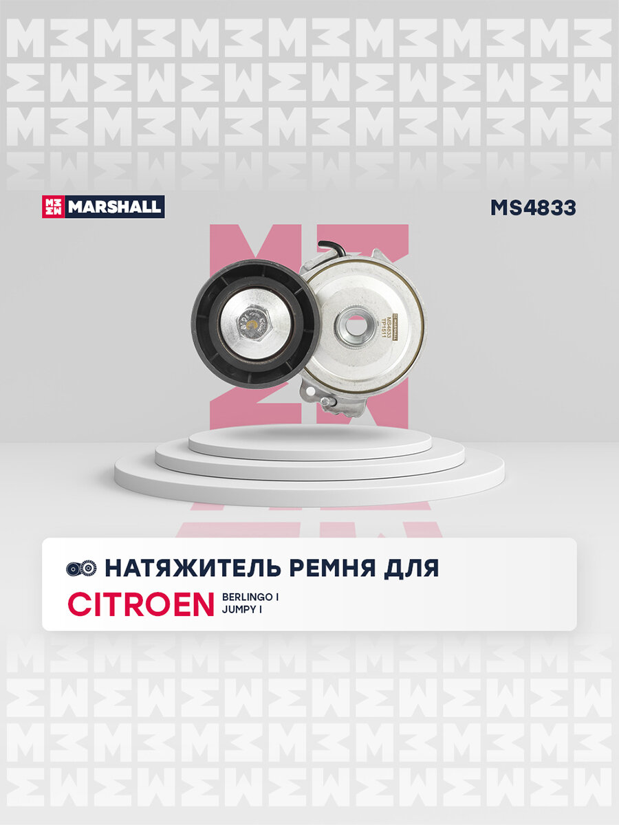 Натяжитель ремня CITROEN ситроен Berlingo I Jumpy I PEUGEOT пежо Expert I Partner I II 534025510 575194 9405751949 9653522980