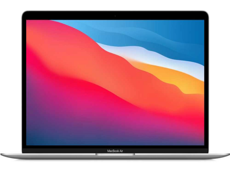 Ноутбук MacBook Air A2337 M1 8 core 8Gb SSD256Gb/7 core GPU 13.3" IPS (2560x1600) macOS silver WiFi BT Cam (MGN93LL/A)