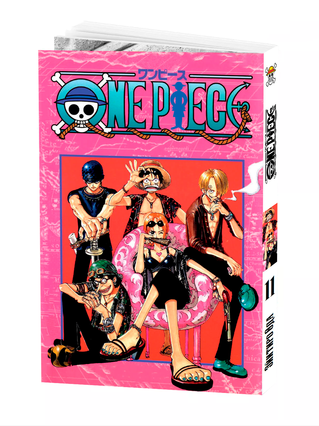 Манга One Piece, Большой куш, 11 том, Oдa Э, мягкий переплет.