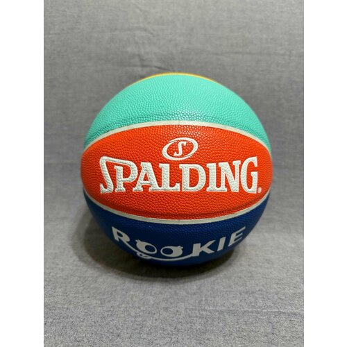 Баскетбольный мяч Spalding Rookie. Размер 5. Color. Indoor/Outdoor