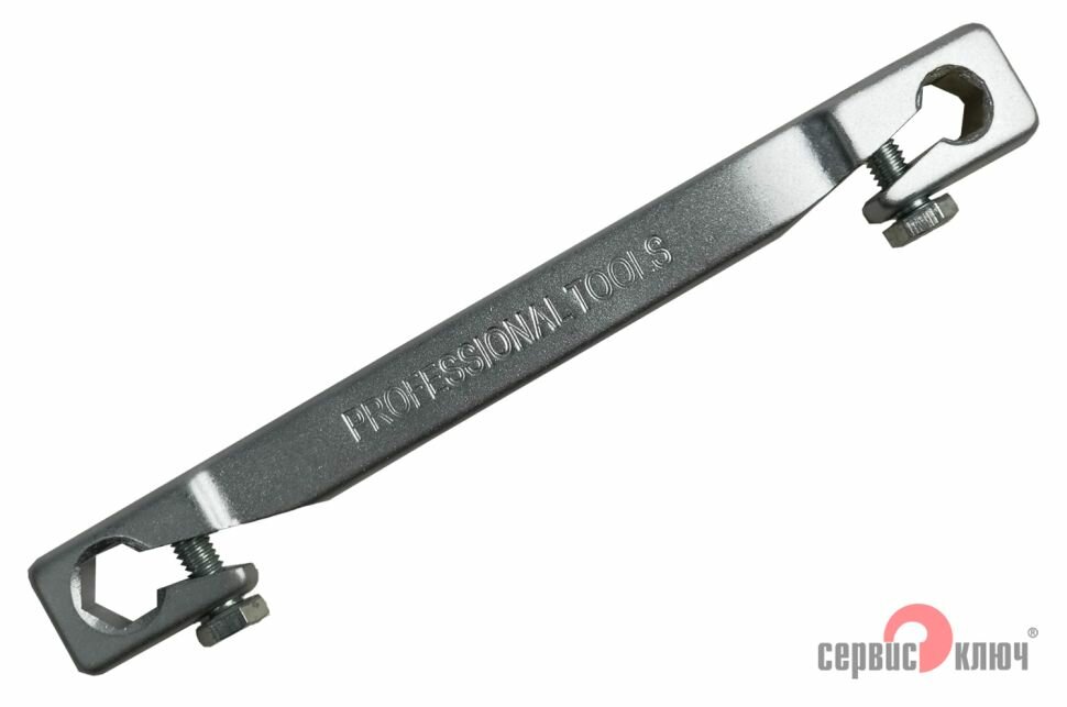 Ключ для прокачки тормозов 9х11 мм, длина 160 мм, Сервис Ключ — фото 1