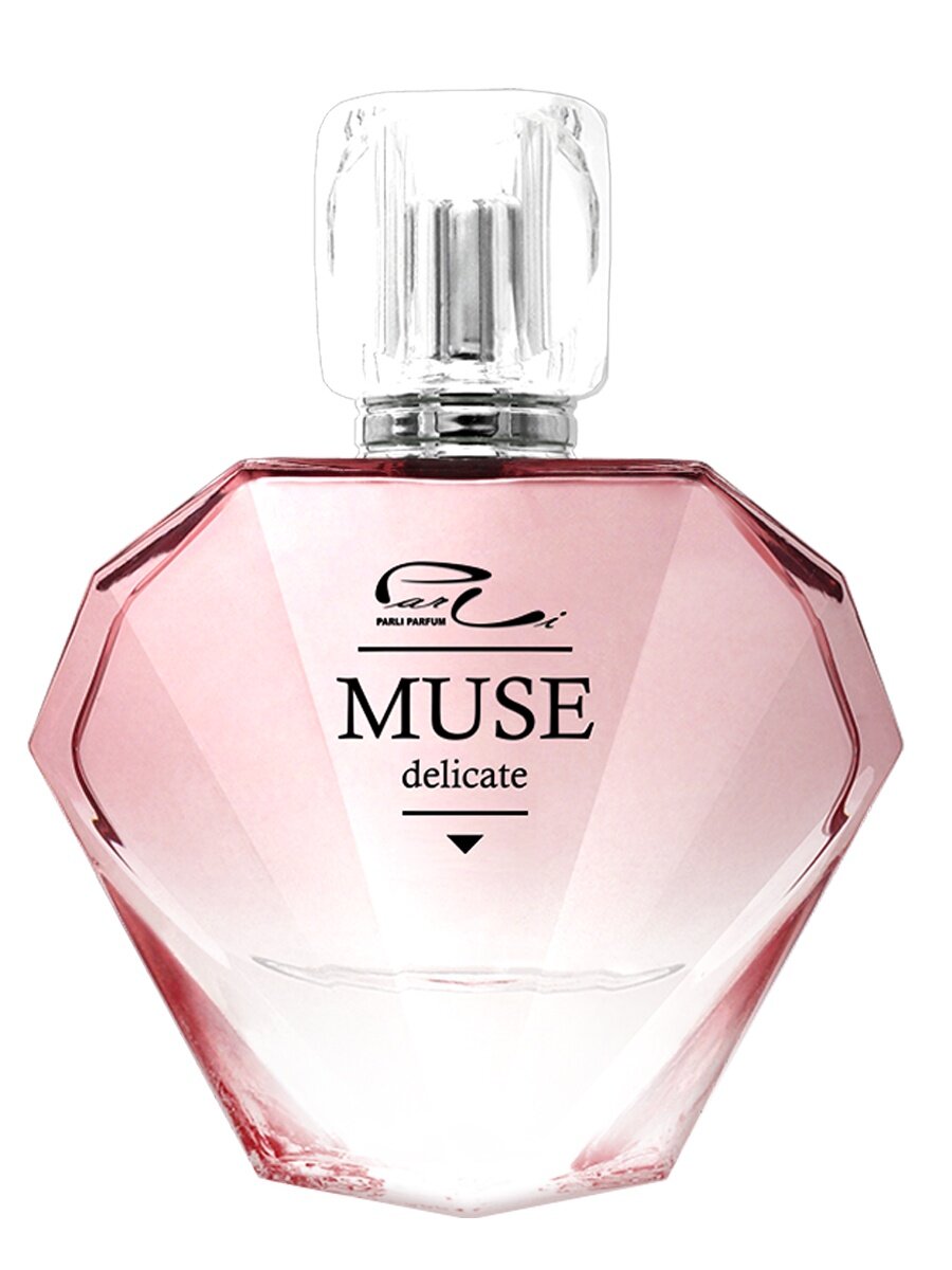 PARLI Туалетная вода для женщин Muse Delicate груша, гардения, жасмин и ваниль, 100 мл — фото 1