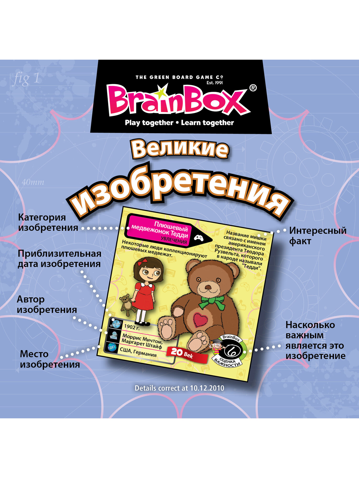 Сундучок Знаний Великие Изобретения BrainBox — фото 1