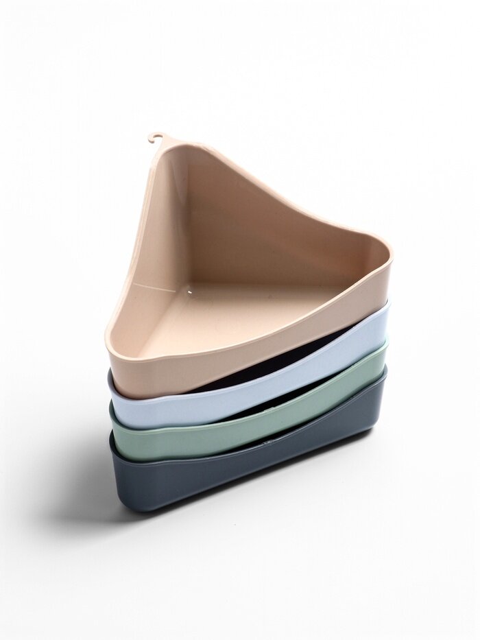 Туалет угловой для грызунов 16×9×8.5 см микс цветов