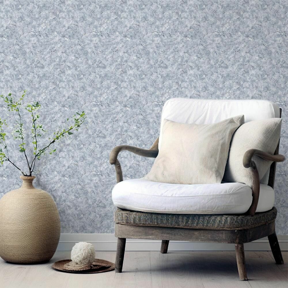 Обои бумажные плотные, под мрамор, под Штукатурку, дуплекс в детскую спальню прихожую, без пвх 0,53х10м — фото 1