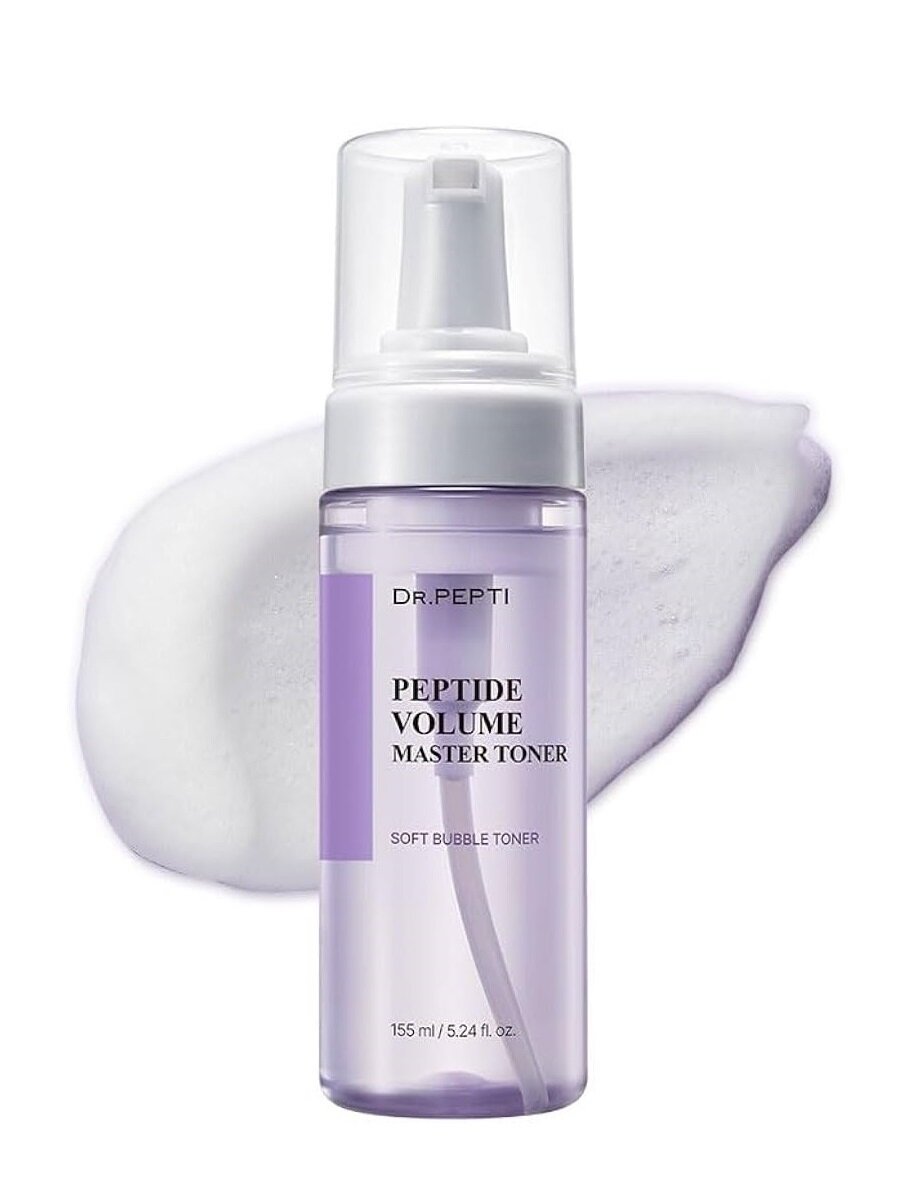 Dr.PEPTI Peptide Volume Master Toner Мягкий тонер-мусс с пептидами, 155 мл