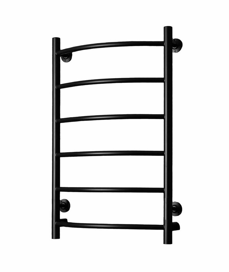 Полотенцесушитель Тругор Пэк сп 5 нержавеющая сталь 80x50 см черный