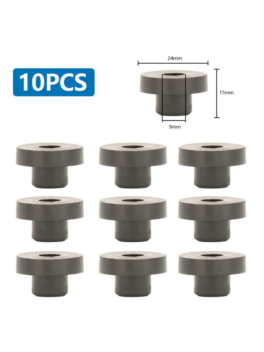 Втулки для газонокосилки 24мм, 10 шт.