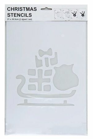 Наборы трафаретов рождественские мотивы - Сани 22х35 см Koopman International AAE215100-4