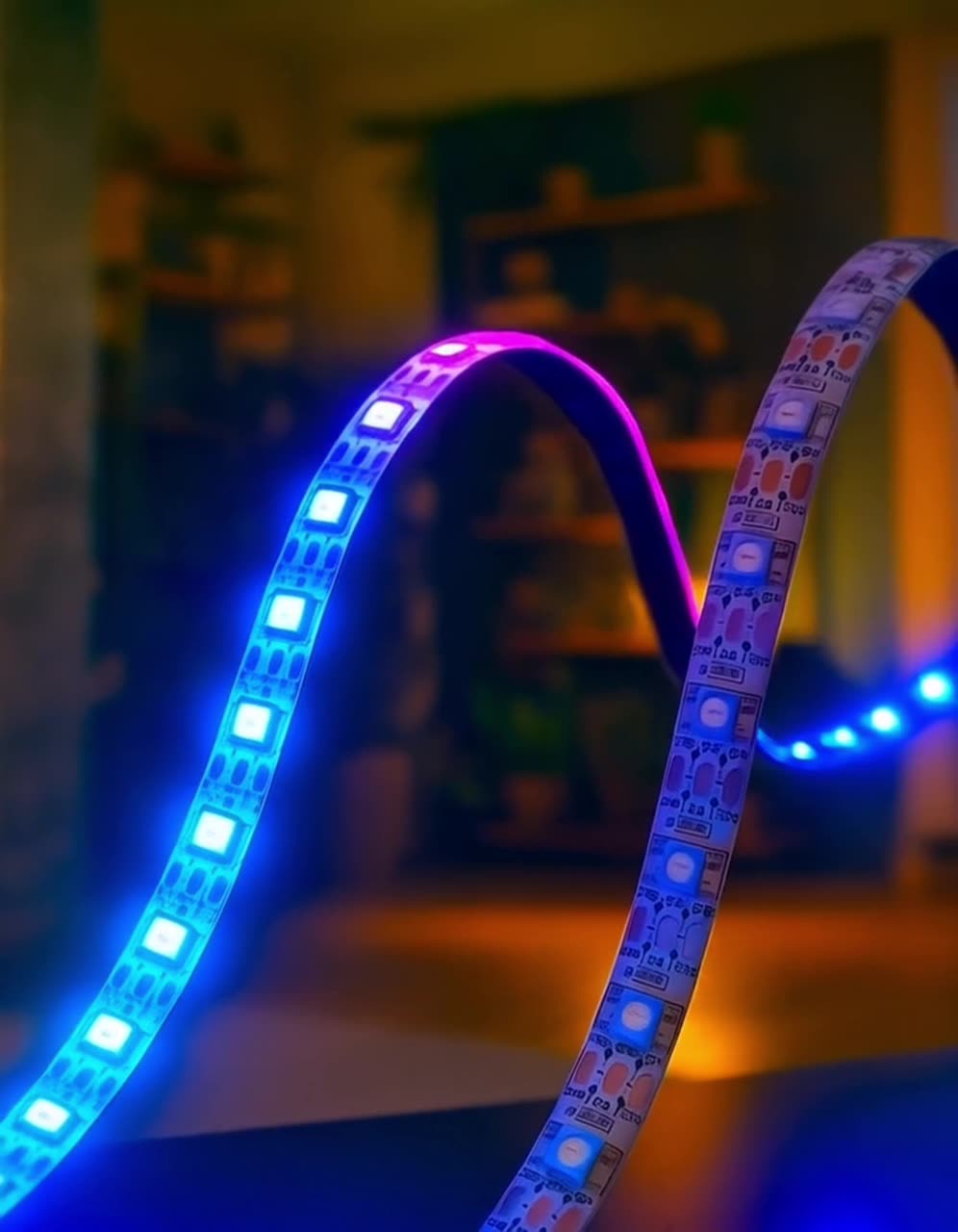 Светодиодная лента Prestige Lamp RGB 180 LED – адресная, 5V, IP65, влагозащищенная, 3 метра, для подсветки — фото 1