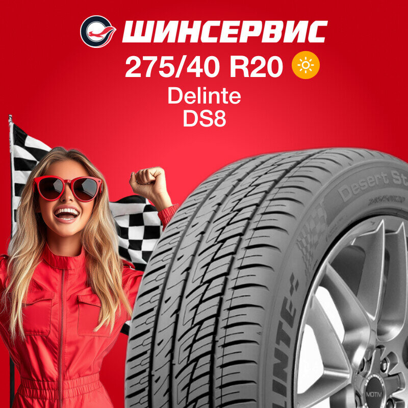 Летняя шина Delinte DS8 275/40 R20 106W