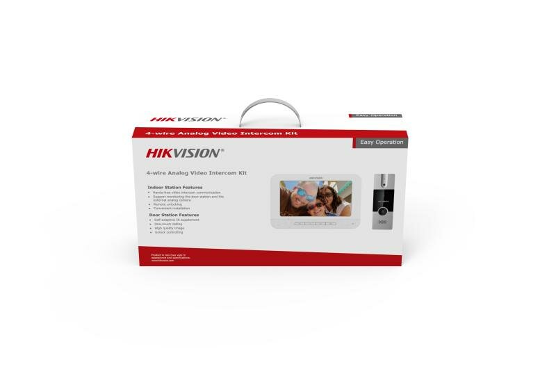 Видеодомофон Hikvision DS-KIS204T — фото 1