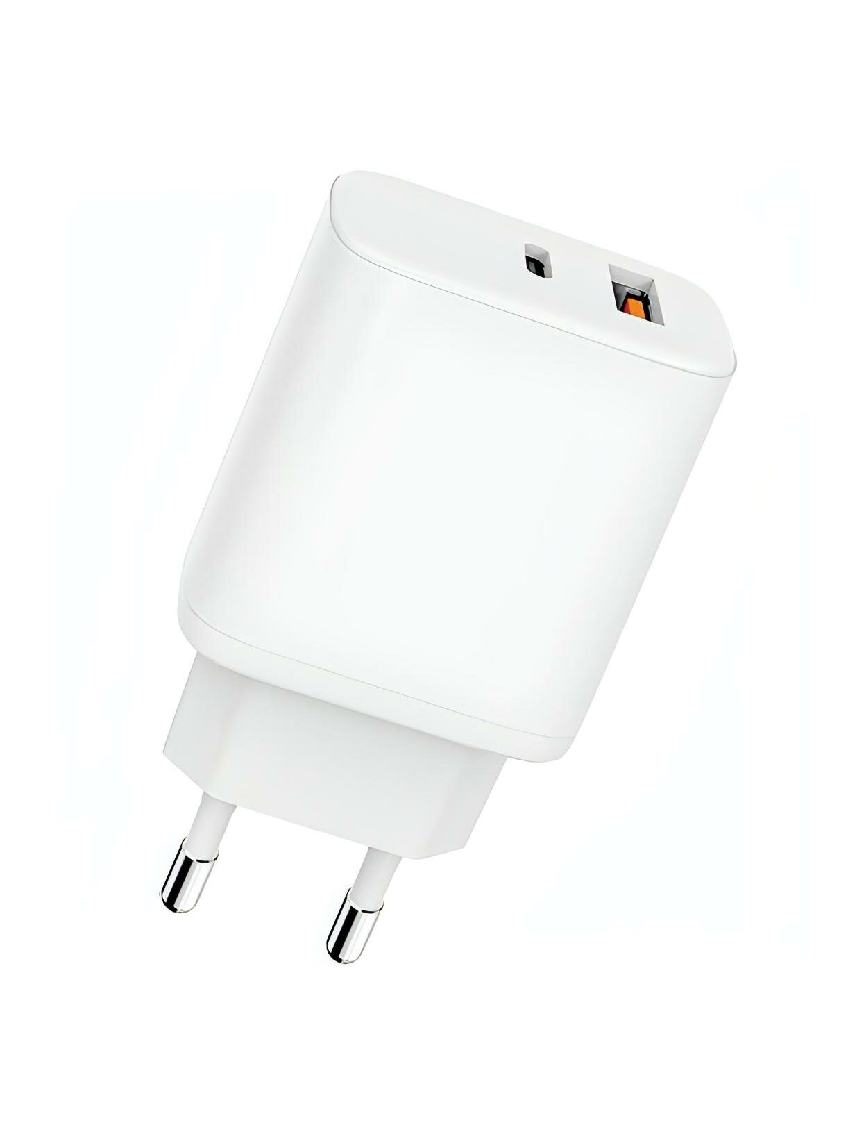 Сетевое зарядное устройство Carmega A+C 25W White (CAR-WC106)