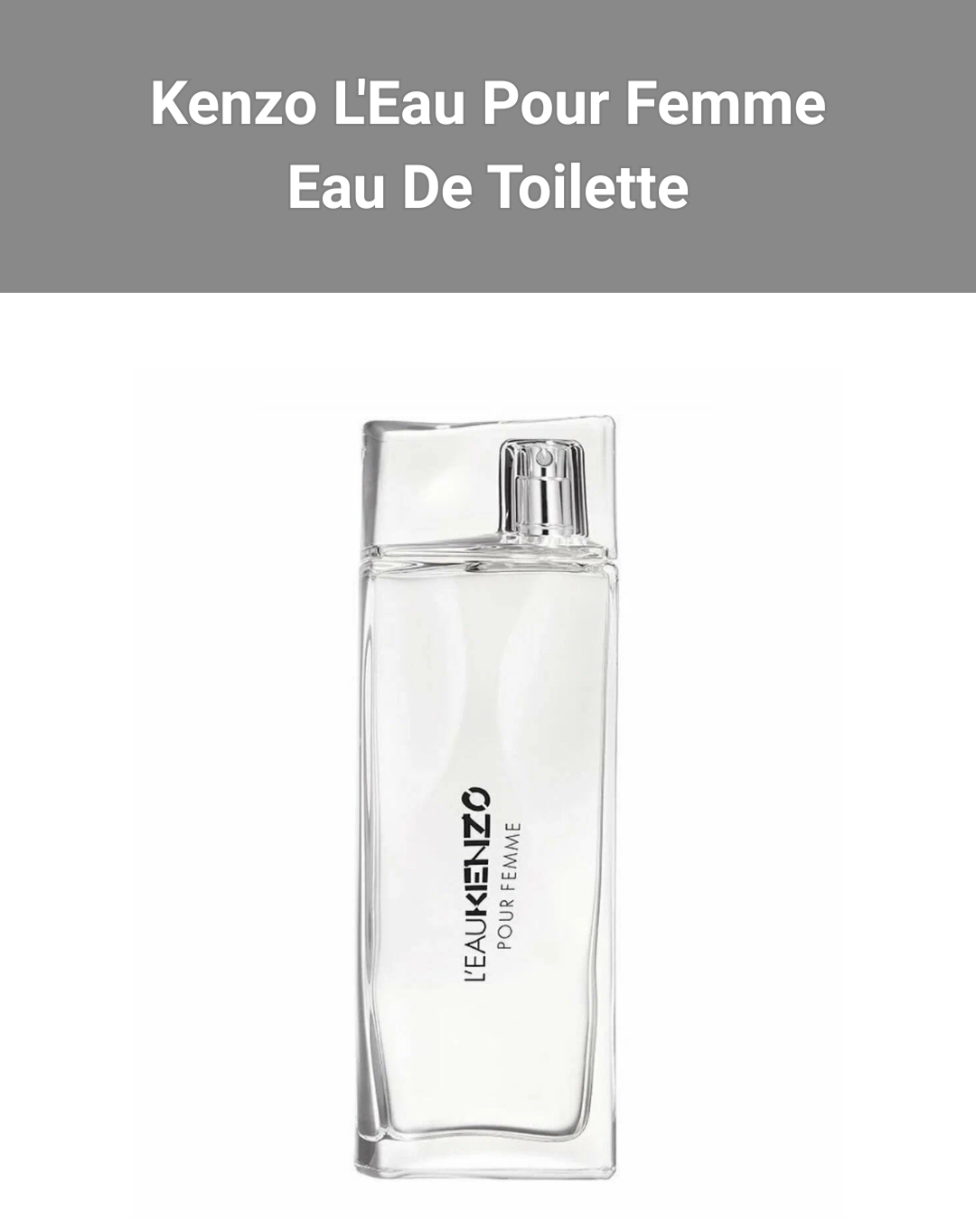 Kenzo L'Eau Pour Femme Eau De Toilette 100мл - Парфюм для женщин