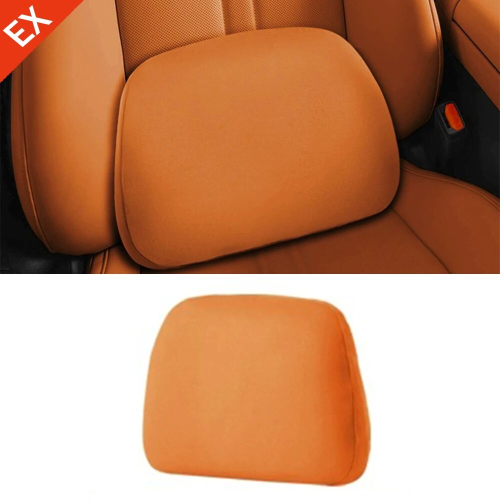 Аксессуары для Xiaomi YU7 2025, салон автомобиля, подголовник, автоматический подголовник, поддержка шеи, мягкая подушка для шеи, подушка для спины, Orange 1pcs