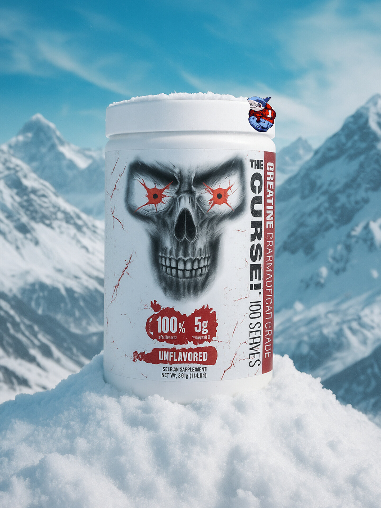 Creatine The Curse от JNX Sports 500 грамм 100 порций креатин моногидрат