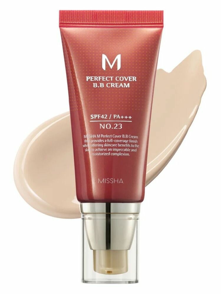 ББ крем Missha M Perfect Cover B.B Cream (№23 Натуральный бежевый) 50мл