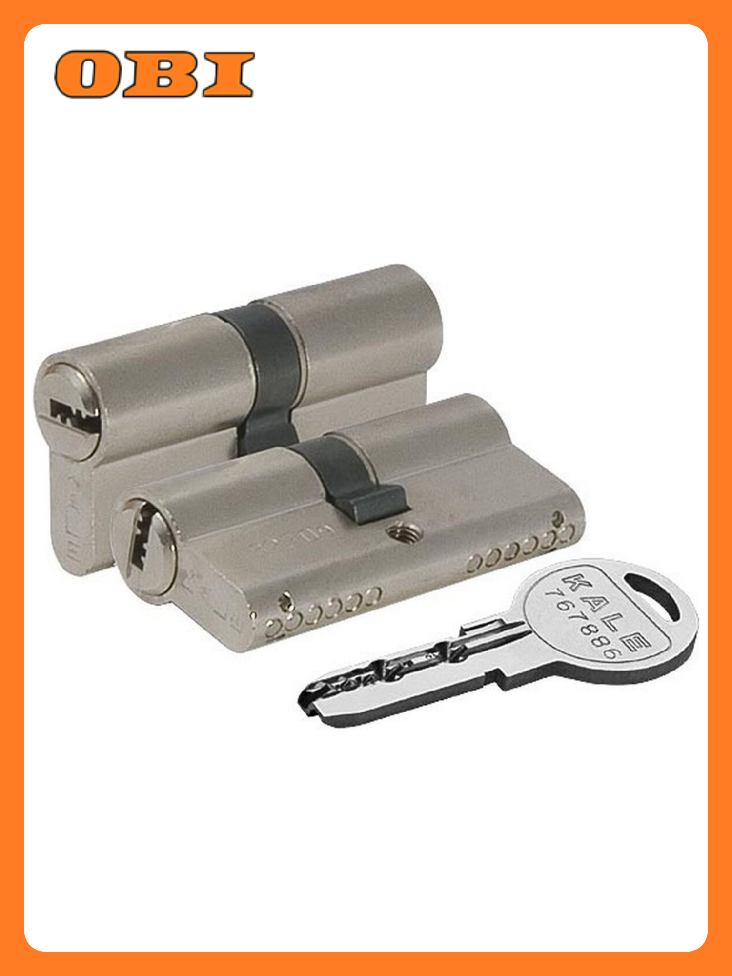 Цилиндр Kale Kilit 164 SN латунь 91000 комбинаций срок службы 5 лет