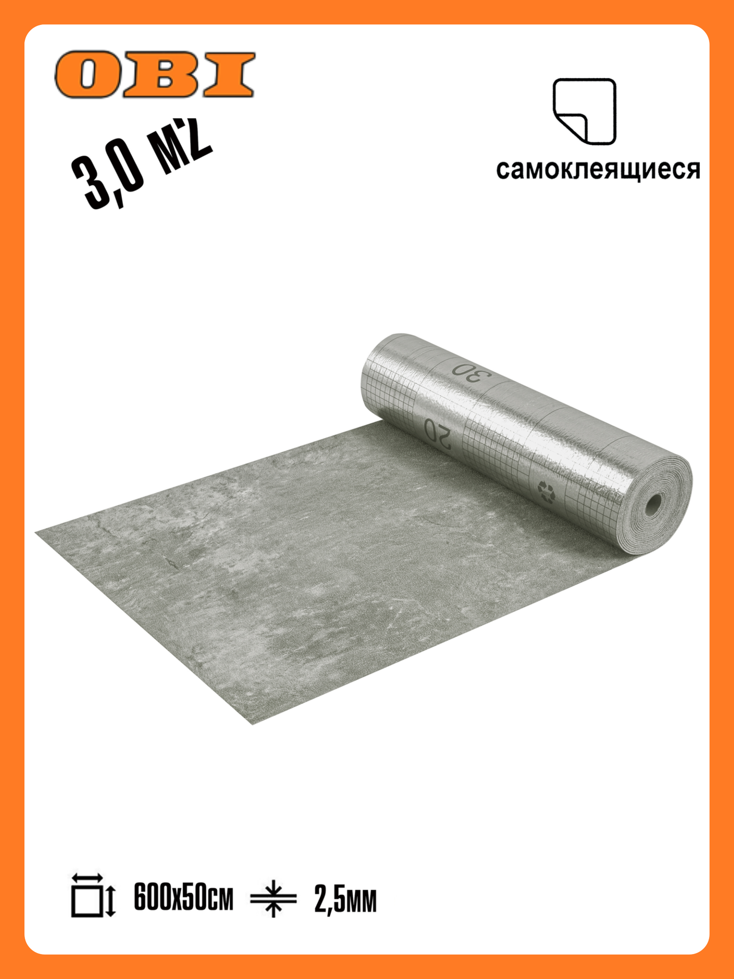 Самоклеящиеся термоизоляционные обои LAKO DECOR 50x600 см толщина 25 мм Барокко мра1