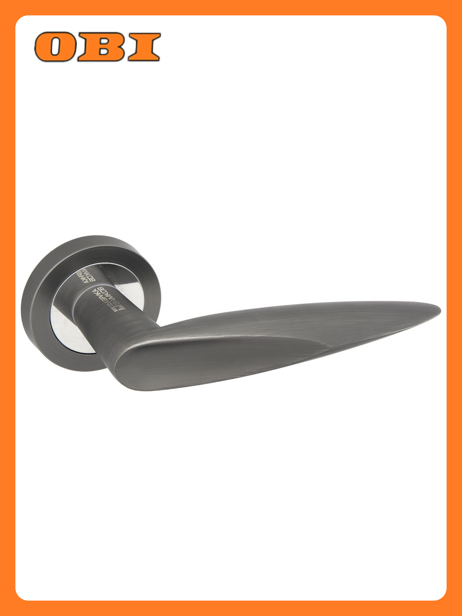 Ручка дверная фабрика замков A 110 графит