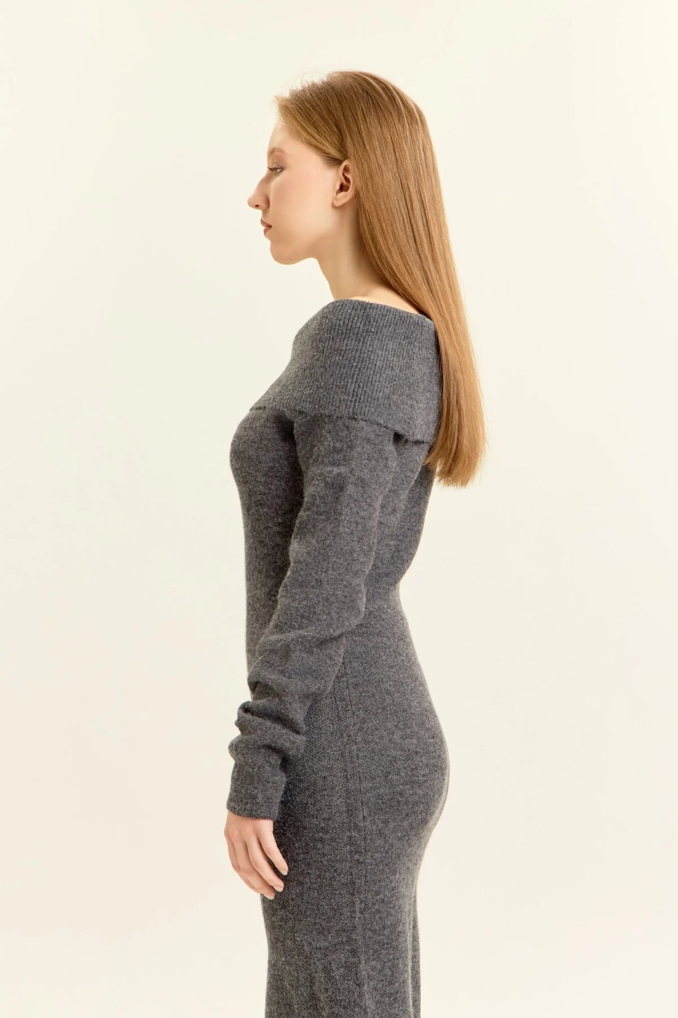 Платье Selfie, размер M, темно-серый — фото 1