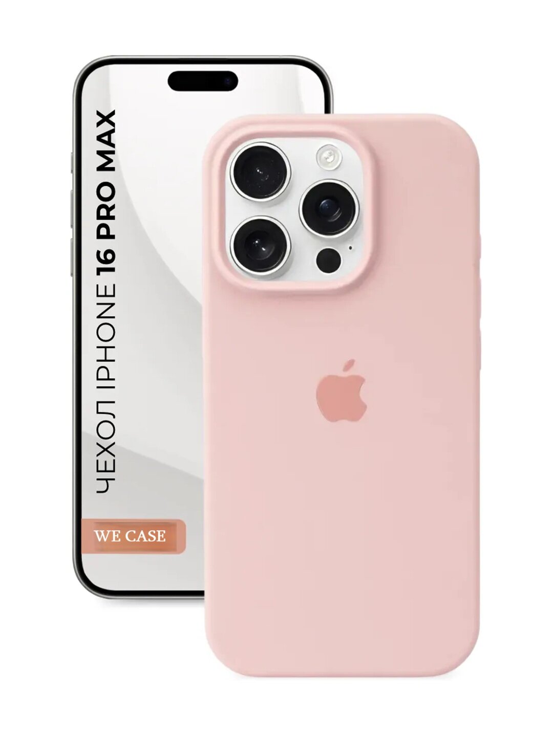 IPhone 16 Pro Max uchun mat silikon himoya g‘ilofi, yumshoq, yupqa, zarbaga chidamli