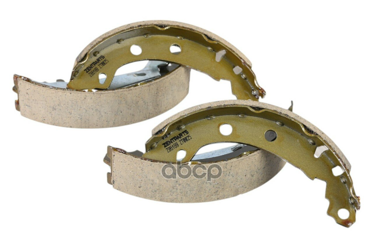 Колодки тормозные барабанные! Chery Amulet/QQ/Tiggo all 06> ZENTPARTS арт. Z86189
