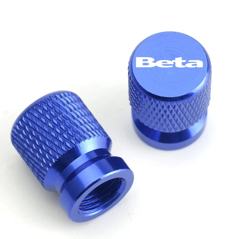 Алюминиевые Колпачки Для Ниппелей Мотоциклов С ЧПУ Для Beta Evo Junior Senior RR 2T SM Синий, Blue