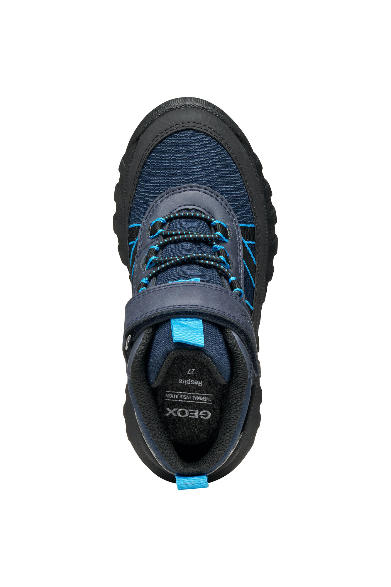 Ботинки хайкеры GEOX Simbyos ABX, размер 32 EU, неви/черный — фото 1