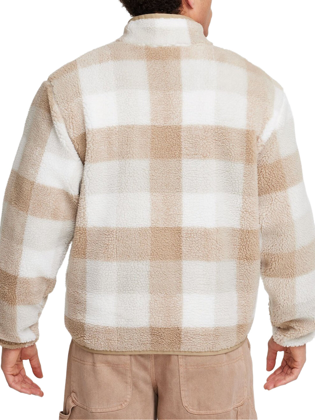 Толстовка NIKE Club, размер L INT, , белый/бежевый — фото 1