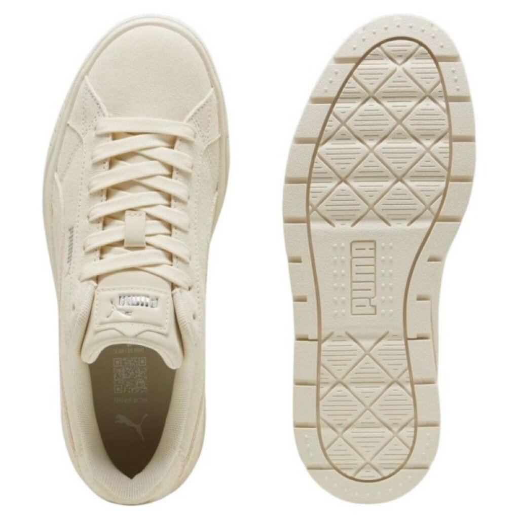 Кеды PUMA Karmen II, размер 8 UK, бежевый — фото 1