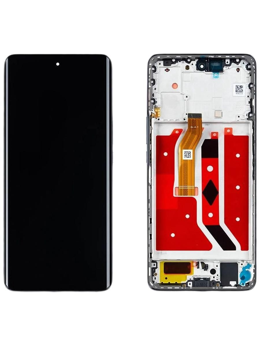 Дисплей для Huawei Honor X9b (ALI-NX1) модуль с рамкой Оранжевый - OR