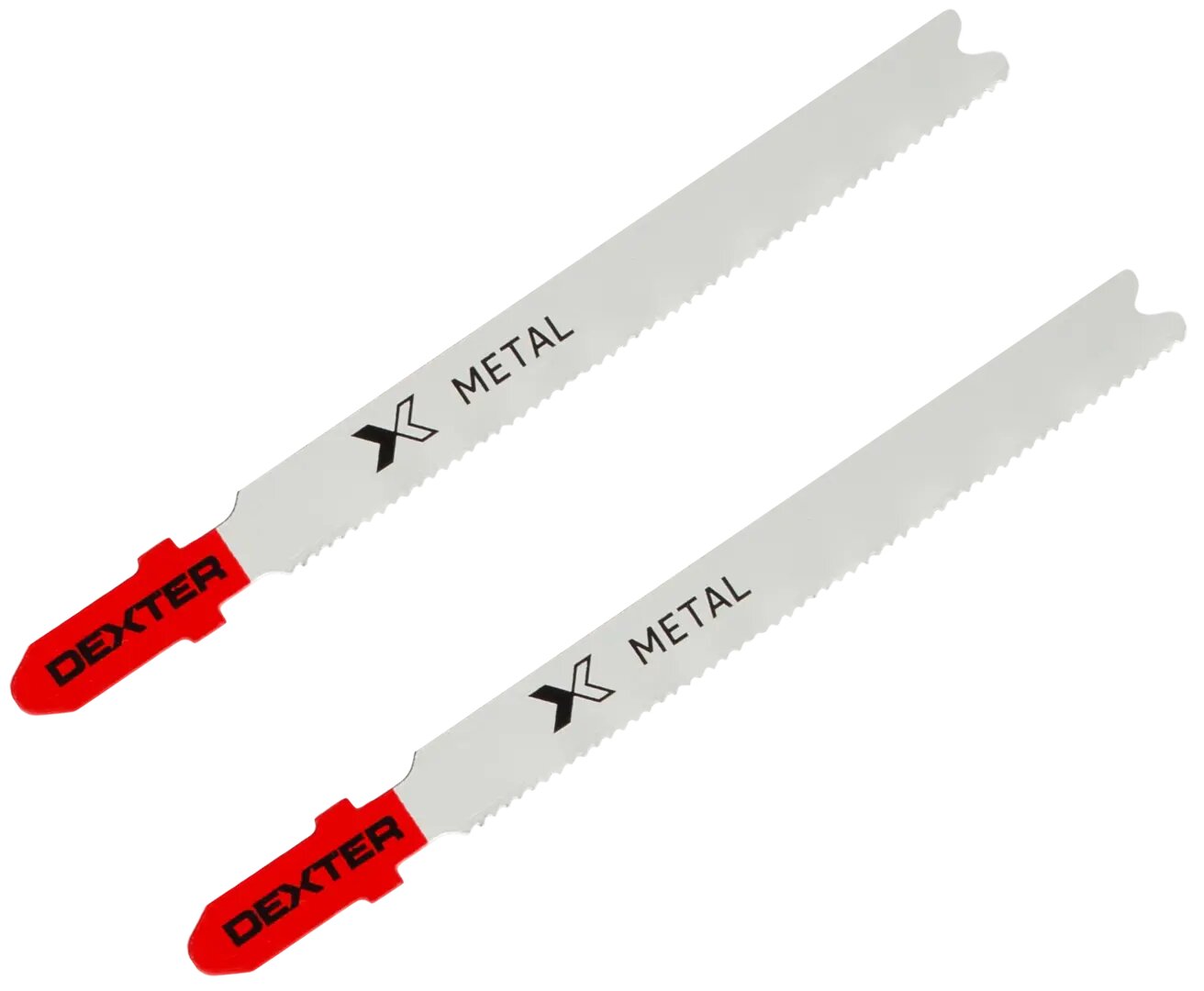 Пилка для электролобзика по металлу Dexter T118AF чистый рез 68 мм 2 шт.
