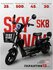 Электроскутер электросамокат для взрослых с сидением SK8 14 Радиу...