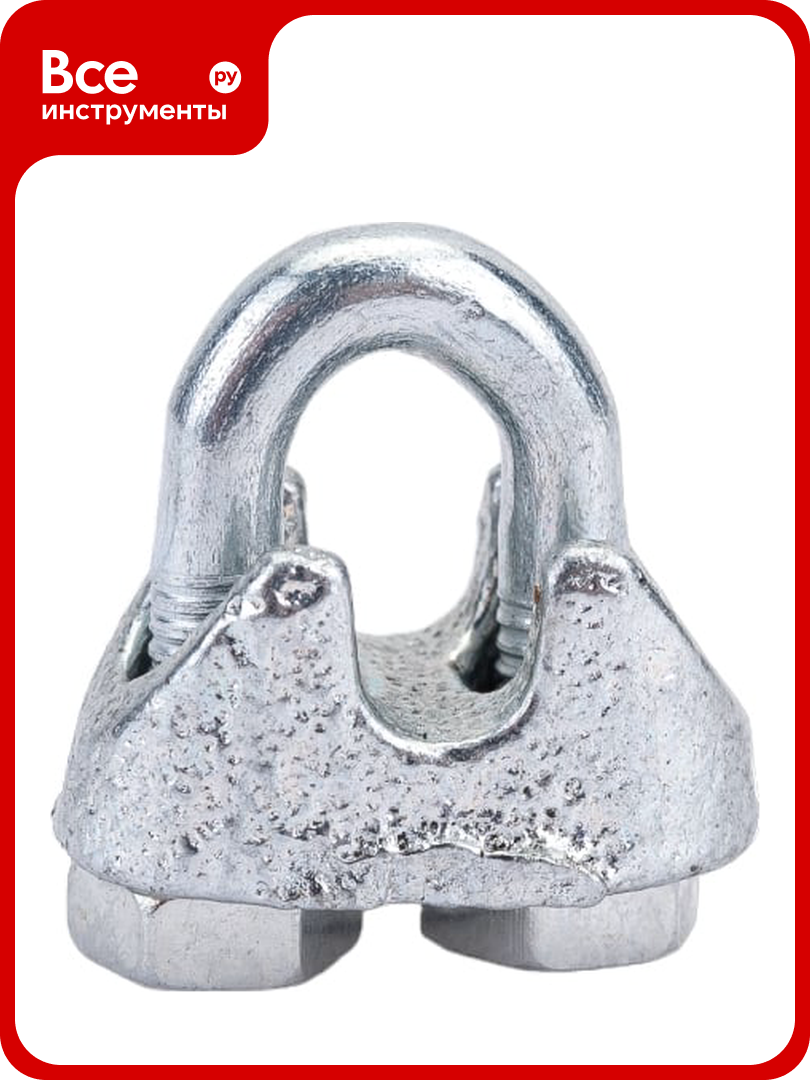 Зажим троса Netlink DIN 741 3мм 100 штук 00000000063