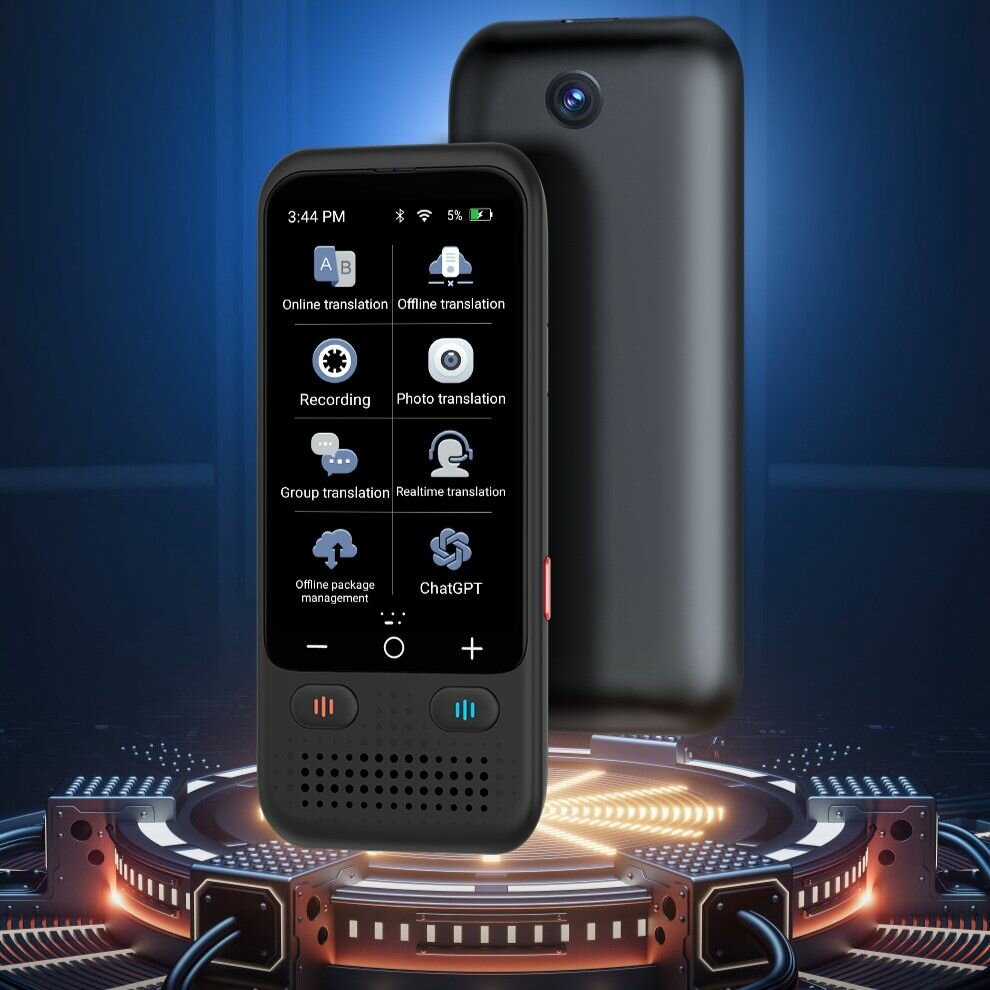 Интеллектуальный голосовой переводчик AI WiFi Translator (Z5W)