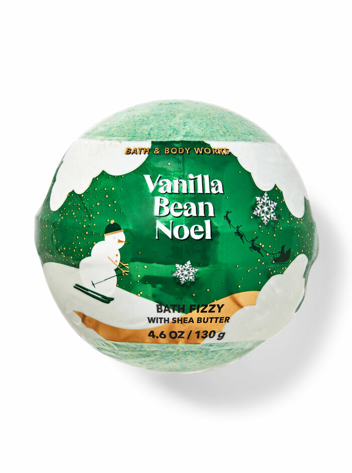 Бомбочка для ванны от бренда Bath and Body Works VANILLA BEAN NOEL