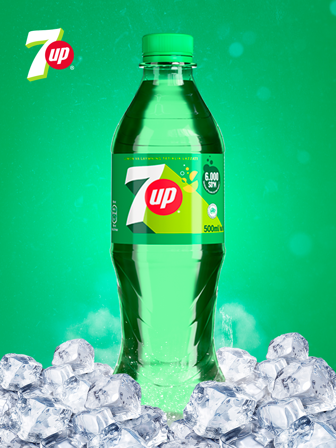 "7-UP" - 0,5л, 1 шт