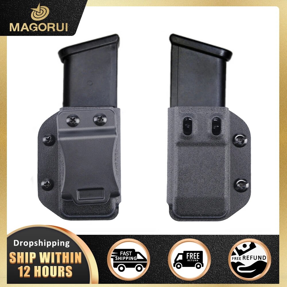 Универсальная Магнитная кобура IWB/OWB 9 мм Магнитный чехол подходит для Glock 17 19 26/23/27/31/32/33 M9 G2C P226 USP левая и правая рука