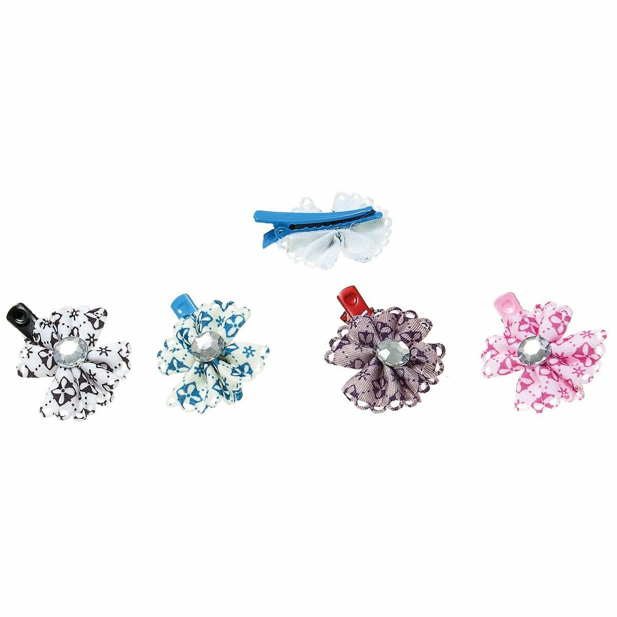 Бантик-заколка для собак "Комильфо" 8 штук размер 35 см Zoo One 15126