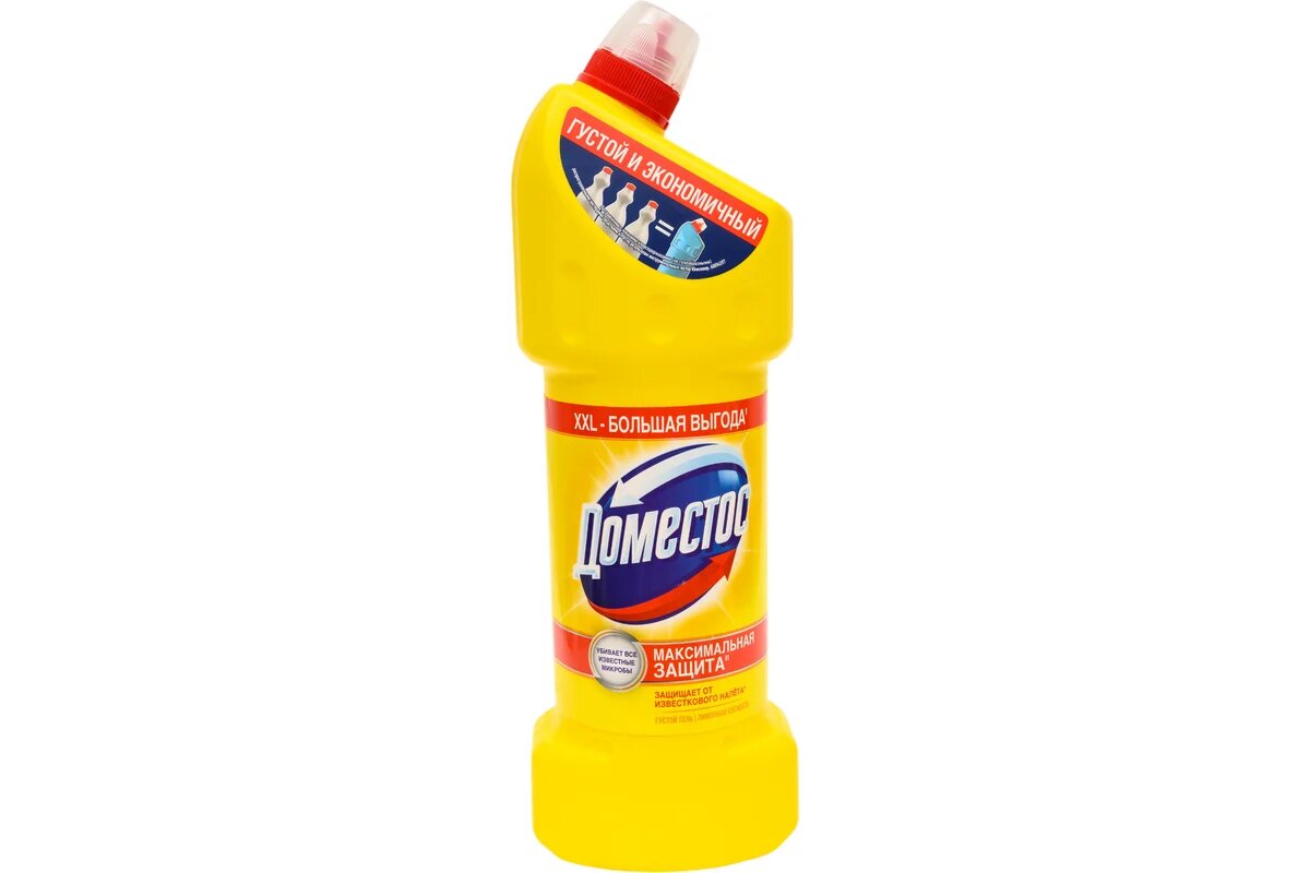 Чистящее средство для унитаза Domestos "Ультра блеск", 1500мл