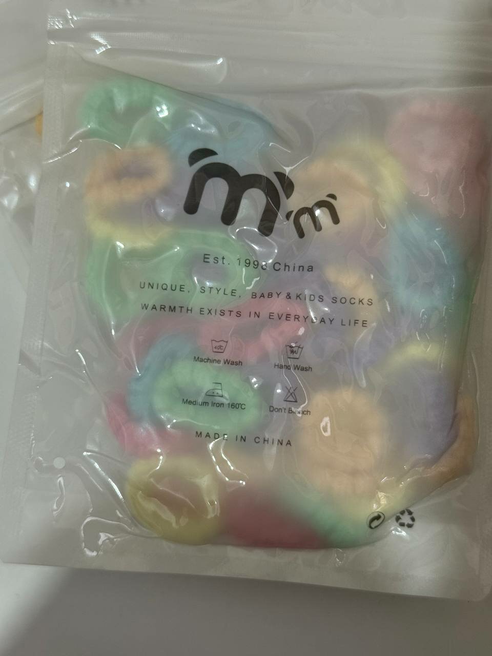 Резинки для волос "Без бренда", для девочек, текстиль, эластичные, диаметр 2,5см, 40 шт — фото 1